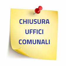 Chiusura ufficio comunale